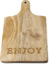 Rivièra Maison Enjoy Chopping Board - Snijplank - Hout - Bruin