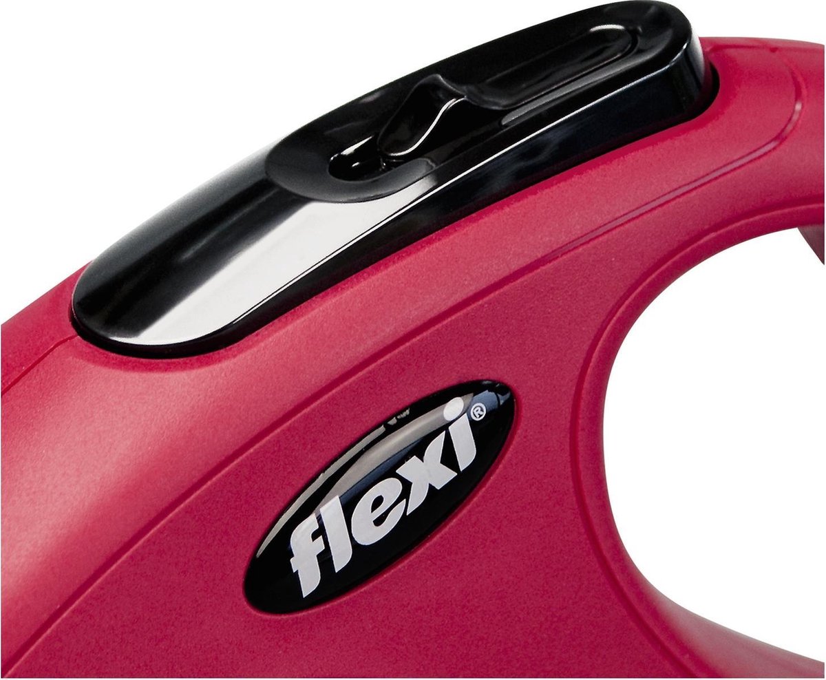 Flexi New Classic Tape - Hondenriem - Rood - XS - 5 m thumbnail 2
