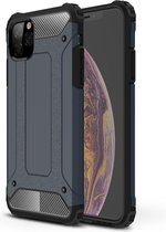 iPhone 11 Pro Max Hoesje - Armor Hybrid - Donkerblauw