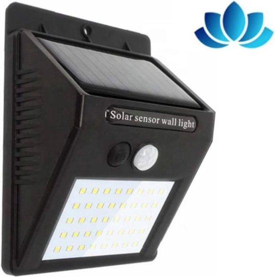Liever Me heilige Automatische Solar 6 LED verlichting met bewegingssensor | Wand lamp |  Buiten lamp | bol.com