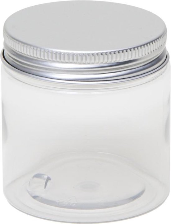 6x pot de conservation / pot de conservation en plastique 100 ml avec