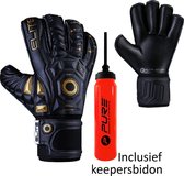 Elite – Black Real  - Keepershandschoenen + Keepersbidon-9