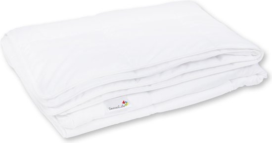 Sensolife Verzwaringsdeken 13kg - 200x240 cm - Wit