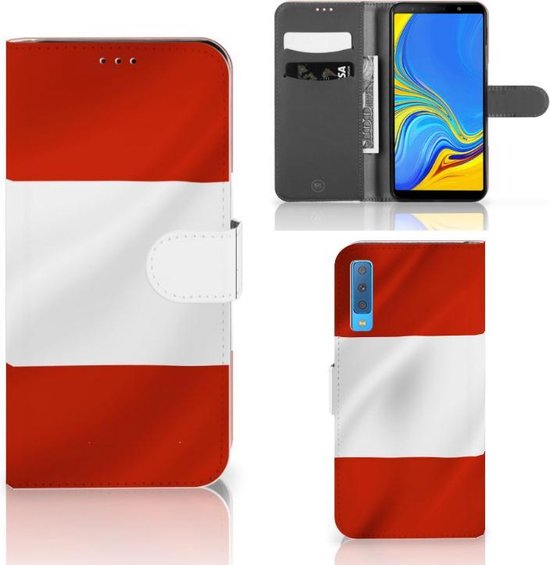 Book Case Geschikt voor Samsung Galaxy A7 (2018) Oostenrijk