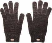 Possum/Merino Handschoenen - Lange Vingers - Black Marl