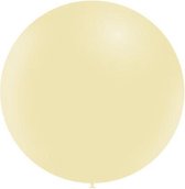 Gele Reuze Ballon Pastel 60cm