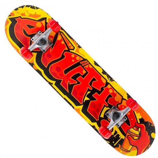 29'' (73,7cm) Enuff Graffiti Mini skateboard Yellow / Red | bol