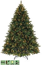 Royal Christmas - Kunstkerstboom - Washington Deluxe met Warm LED verlichting - Snelle Opbouw - 180 cm