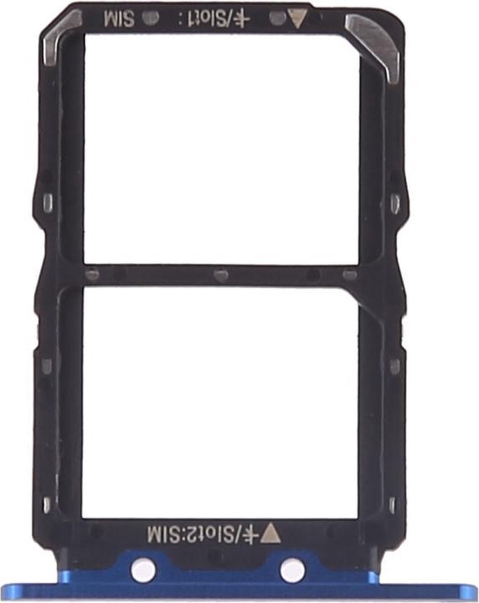 PLATEAU SUPPORT PORTE Carte SIM + SD Pour Huawei Honor 9X Noir EUR 14