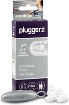 Pluggerz earplugs music Premium - Oordoppen voor muziekliefhebbers - Met speciaal muziekfilter - Genieten zonder geluidsvervorming