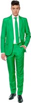 Suitmeister Green - Heren Pak - Groen - Kerst - St Patrick's Day - Maat S