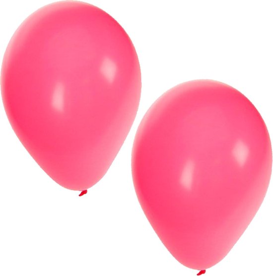 stopcontact snel maïs Bellatio Decorations ballonnen - 25 stuks - roze - 27 cm - verjaardag |  bol.com