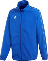 adidas - Core 18 PRE Jacket JR - Trainingsjack - 128 - Blauw