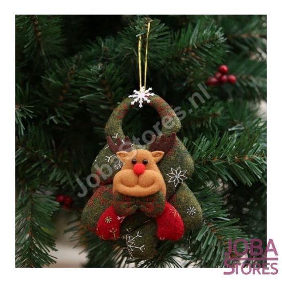 Handgemaakte kerstboom Oorbellen | Unieke Sieraden