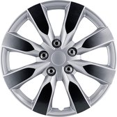 Autostyle Wieldoppen 16 inch Arkansas Zilver/Gunmetal - ABS