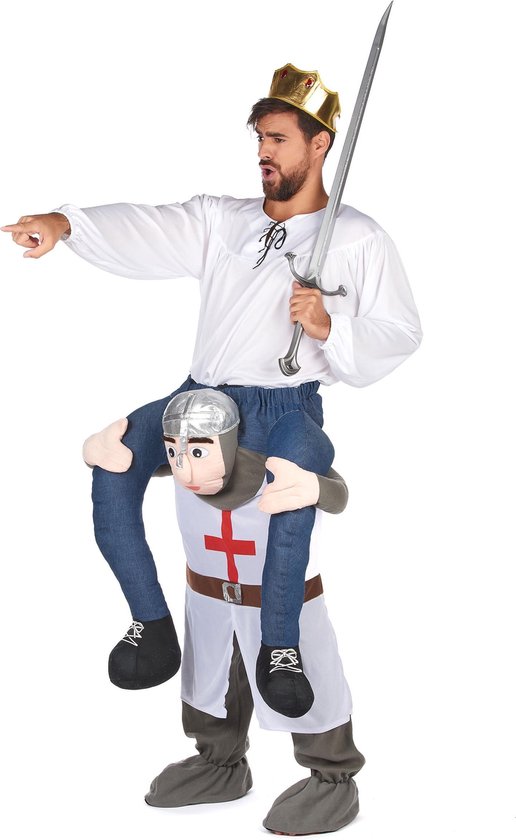 behang Verlichting ijsje WONDERFUL - Man op de rug van een ridder kostuum voor volwassenen | bol.com