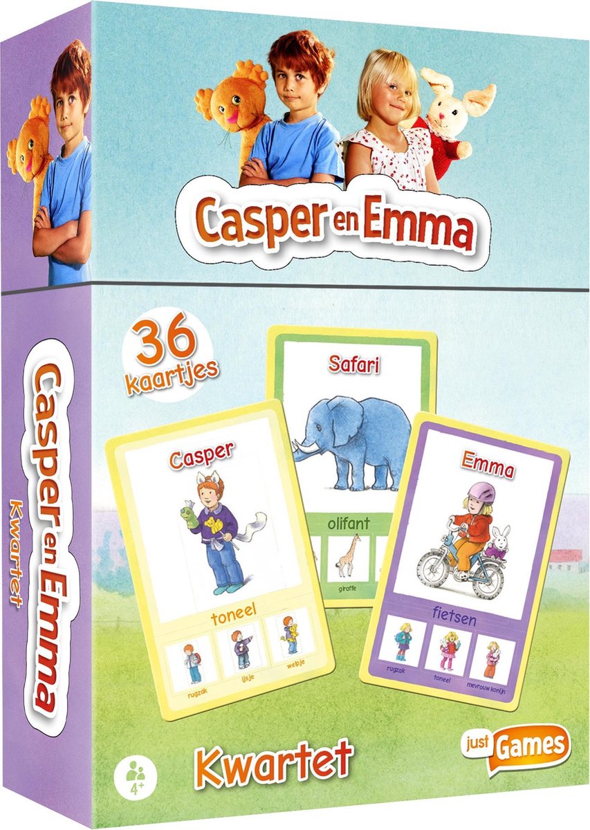 Casper En Emma - Kwartet | Games | bol.com