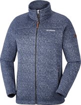 Columbia Boubioz Fleece Heren, collegiate navy Maat M