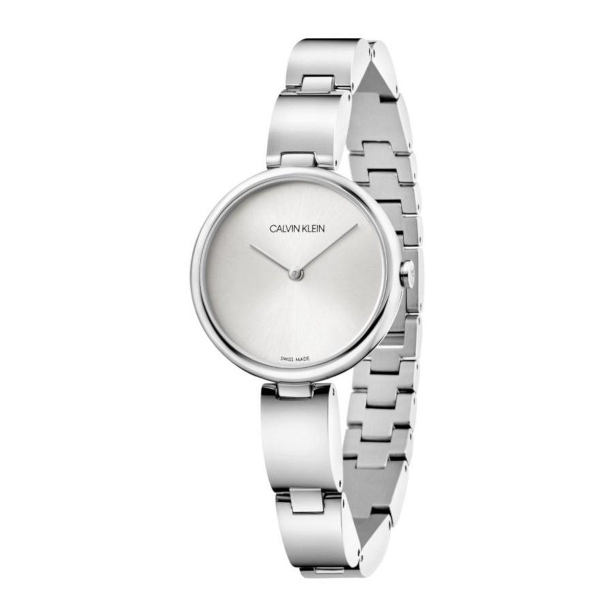 Calvin Klein Wavy horloge - Zilverkleurig