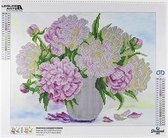 Diamond Painting Volwassenen - Ronde Steentjes - Volledig Pakket - Hobby - Diamond Dotz® - LA49388 - Lente bloemen boeket 47 x 37cm