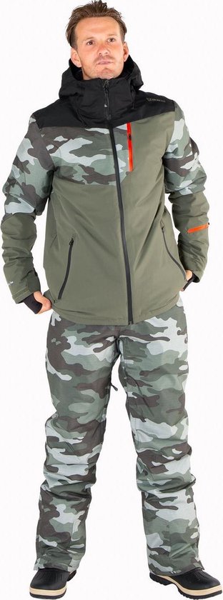 Brunotti Kitebar - Wintersportbroek - Mannen - Maat XS - Beetle Green