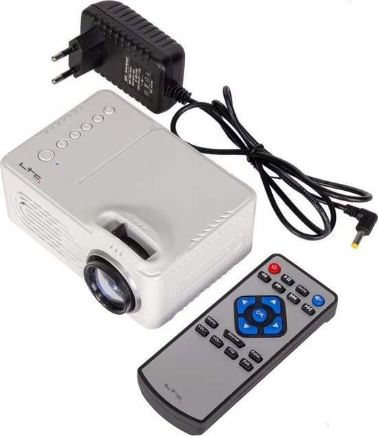 Mini projecteur vidéo LED avec piles