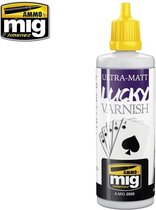 AMMO MIG 2050 Lucky Varnish - Ultra Matt - Acryl (60 ml) Verf flesje