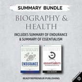 Boek cover Summary Bundle: Biography & Health | Readtrepreneur Publishing: Includes Summary of Endurance & Summary of Essentialism van Readtrepreneur Publishing