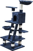 Kattenkrabpaal (incl kattensticks) met ladder 122cm - Krabpaal katten - Katten Krabpaal