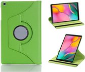 Samsung Galaxy Tab A 2019 Hoesje - 10.1 inch - 360° Draaibare Book Case Bescherm Cover Hoes Groen