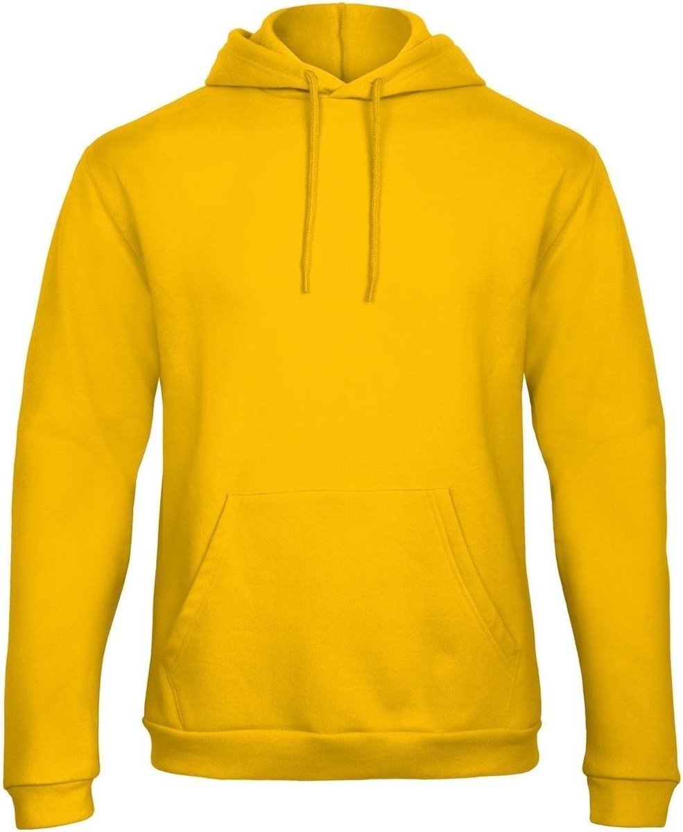 Senvi Fleece Crew Hoodie - Kleur: Geel – Maat L