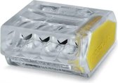 WAGO lasklem 273-244 | transparant | 4-voudig | 1.0 - 2.5 mm² | 100 stuks