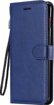 OnePlus 7 hoesje, 3-in-1 bookcase, blauw | GSM Hoesje / Telefoonhoesje Geschikt Voor: OnePlus 7