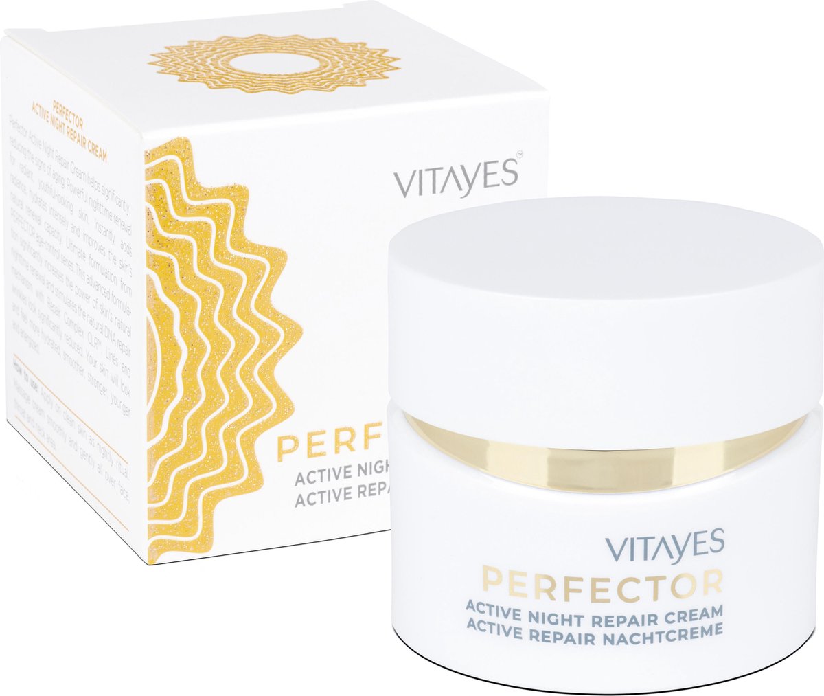Vitayes PERFECTOR Anti-Age Nachtcrème - anti age gezichtscrème, active night repair cream | 50ml