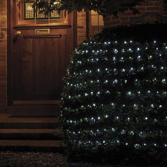 Monument oppervlakkig ik draag kleding Kerstverlichting | lichtnet | 360 Multi Action LED Net Light (wit) 3,5 m x  1,2 m... | bol.com