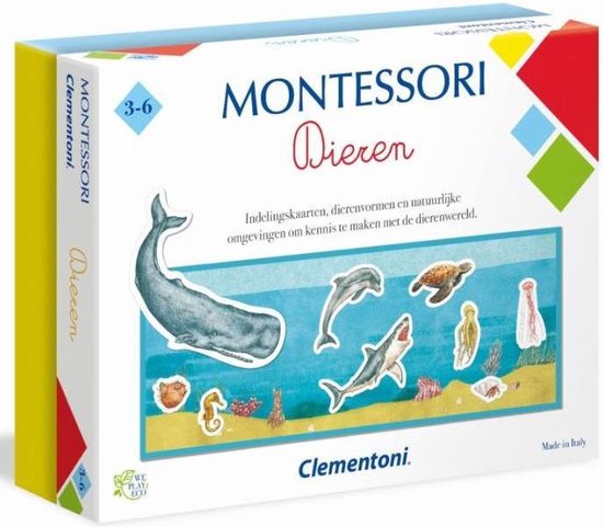 Afbeelding van het spel Clementoni - Dieren Montessori - Educatief spel