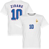 Zidane 1998 Away T-shirt - XS