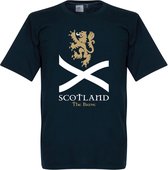 Schotland The Brave Saltire T-Shirt - XXL