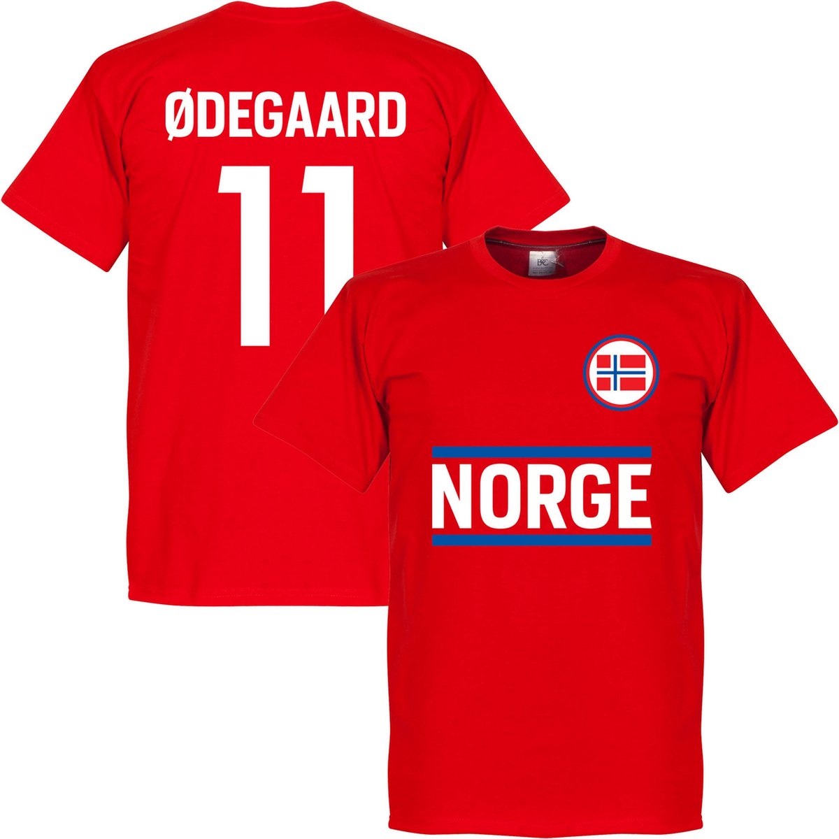 Noorwegen Ödegaard 11 T-Shirt - S