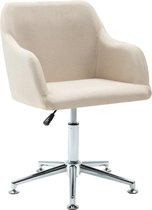 Luxe Bureaustoel Grijs Stof (Incl organizer) - Bureau stoel - Burostoel - Directiestoel - Gamestoel - Kantoorstoel