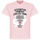 Juventus Trophy Collection T-Shirt - Roze - XL