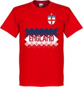 Engeland Team T-Shirt - Rood - XXXXL