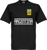 Argentinië Keeper Team T-Shirt - Zwart - 5XL