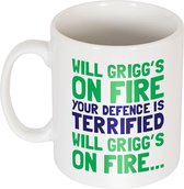Will Grigg's On Fire Mug