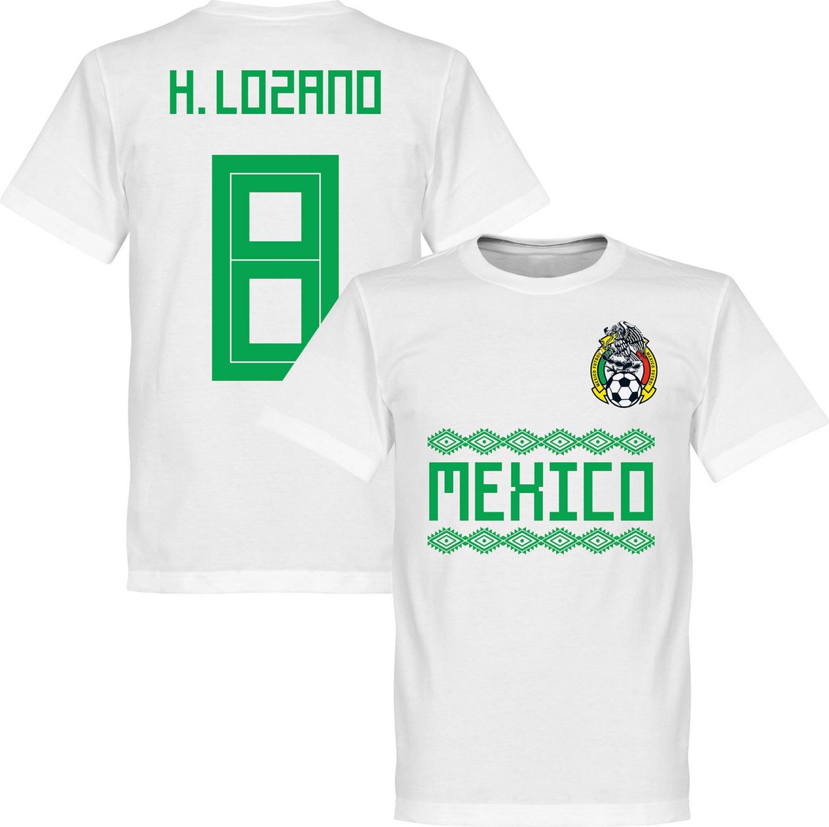 1200x1196.jpg Mexico H. Lozano Team T-Shirt - L - Afbeelding 1