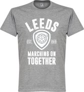 Leeds Established T-Shirt - Grijs - M