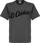 El Clasico T-Shirt - Grijs - L