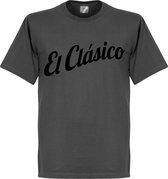 El Clasico T-Shirt - Grijs - S