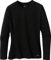 Patagonia W's Capilene 3 MW Crew - dames - thermoshirt - zwart - maat XL