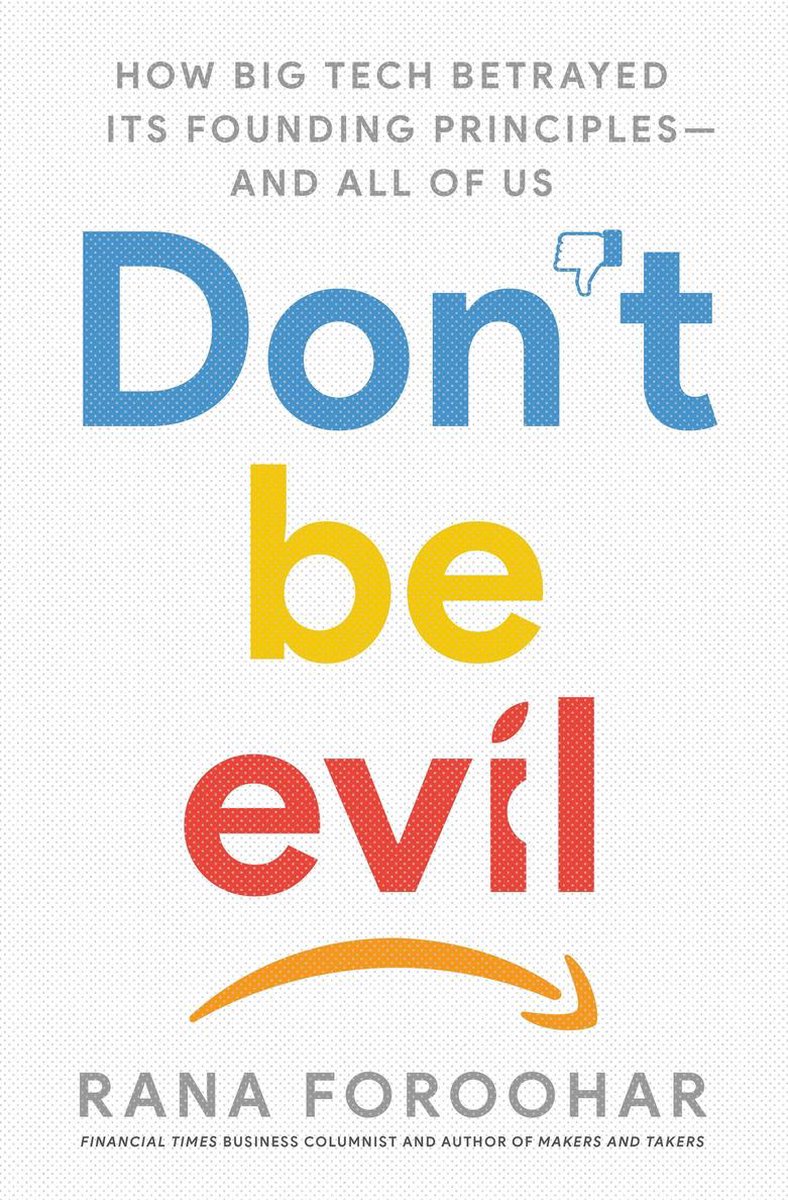 Omslag van Don't Be Evil
